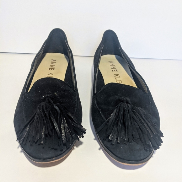 Anne Klein Darcy Black Tassel Loafer Size 7 - Picture 2 of 11
